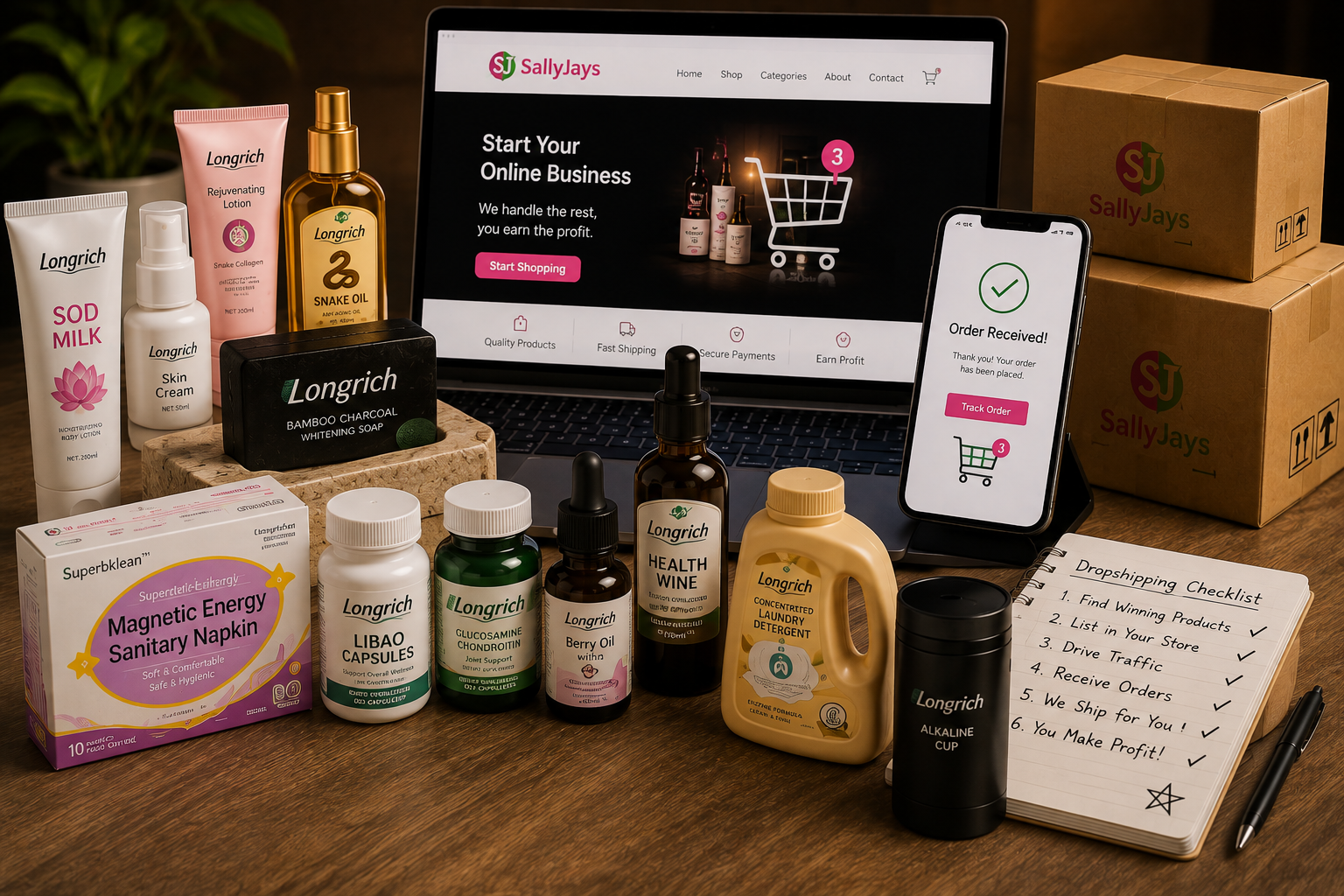 Start Dropshipping (Beginner Support)