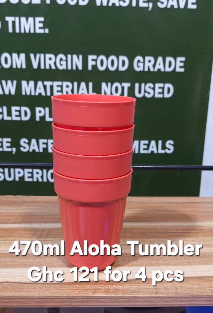 470 ml Aloha Tumbler 4 pcs