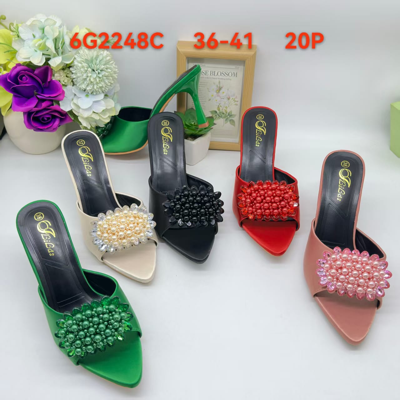 Slippers heels