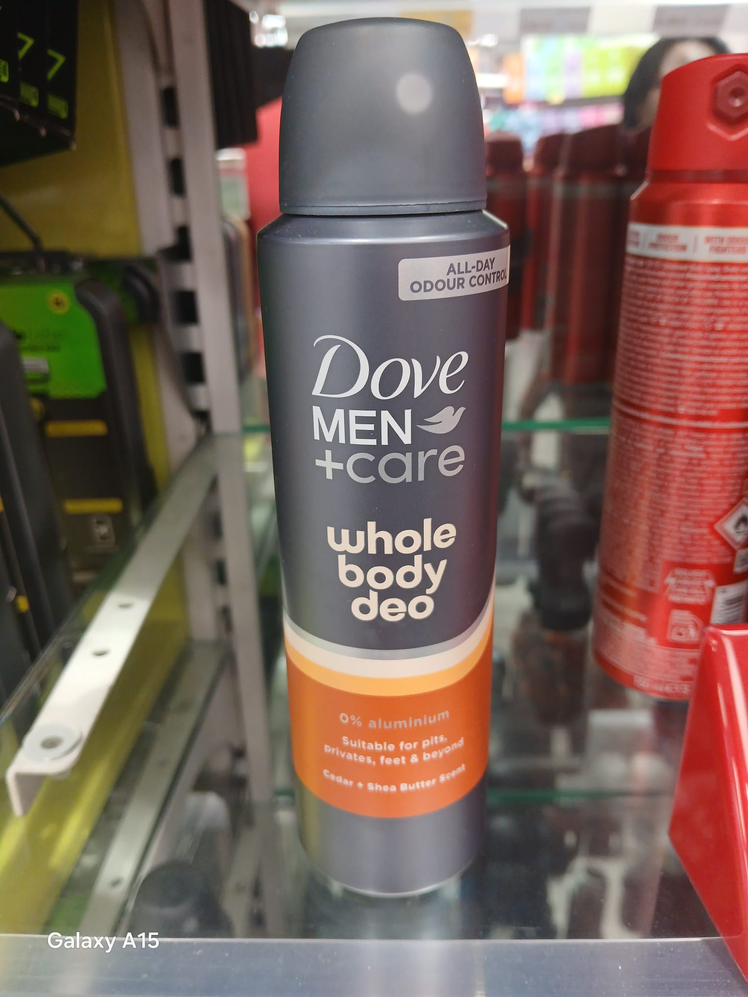 Men body splash