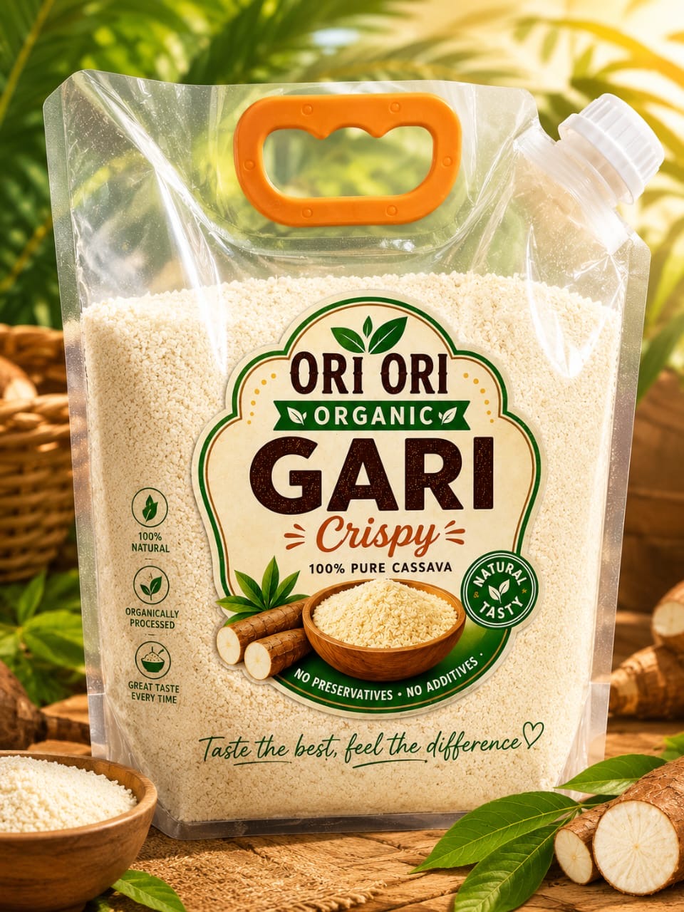 Ori Ori crispy Gari