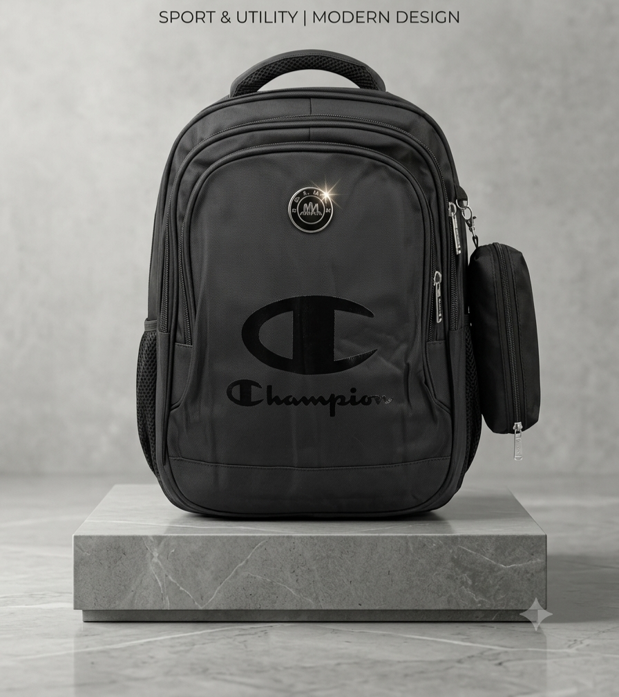 Children's backpack with pen/pencil purse. For ages 6 to 11 years