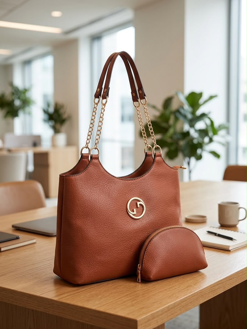 Handbag with purse