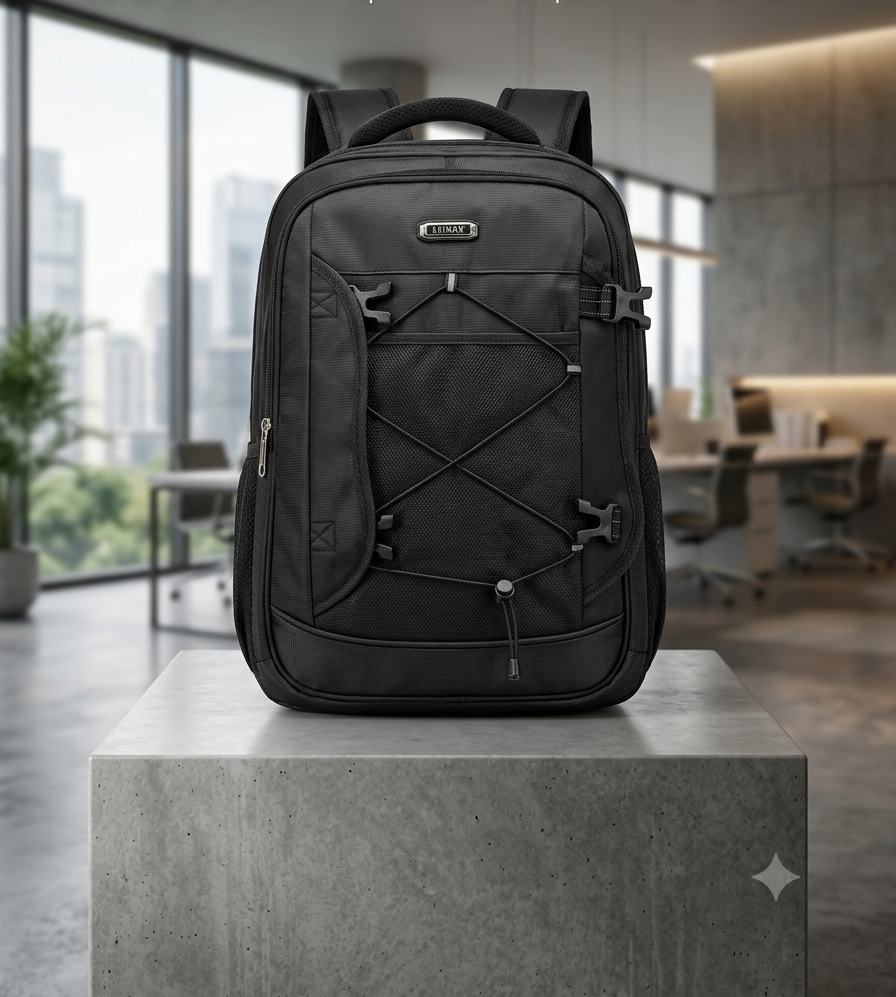 Very spacious backpack 