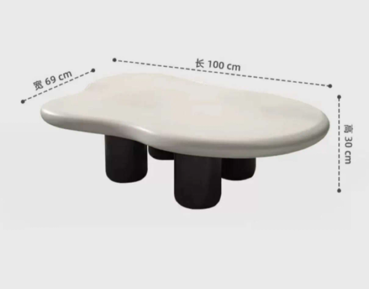 COFFEE TABLE ( AVAILABLE IN BLACK AND WHITE)