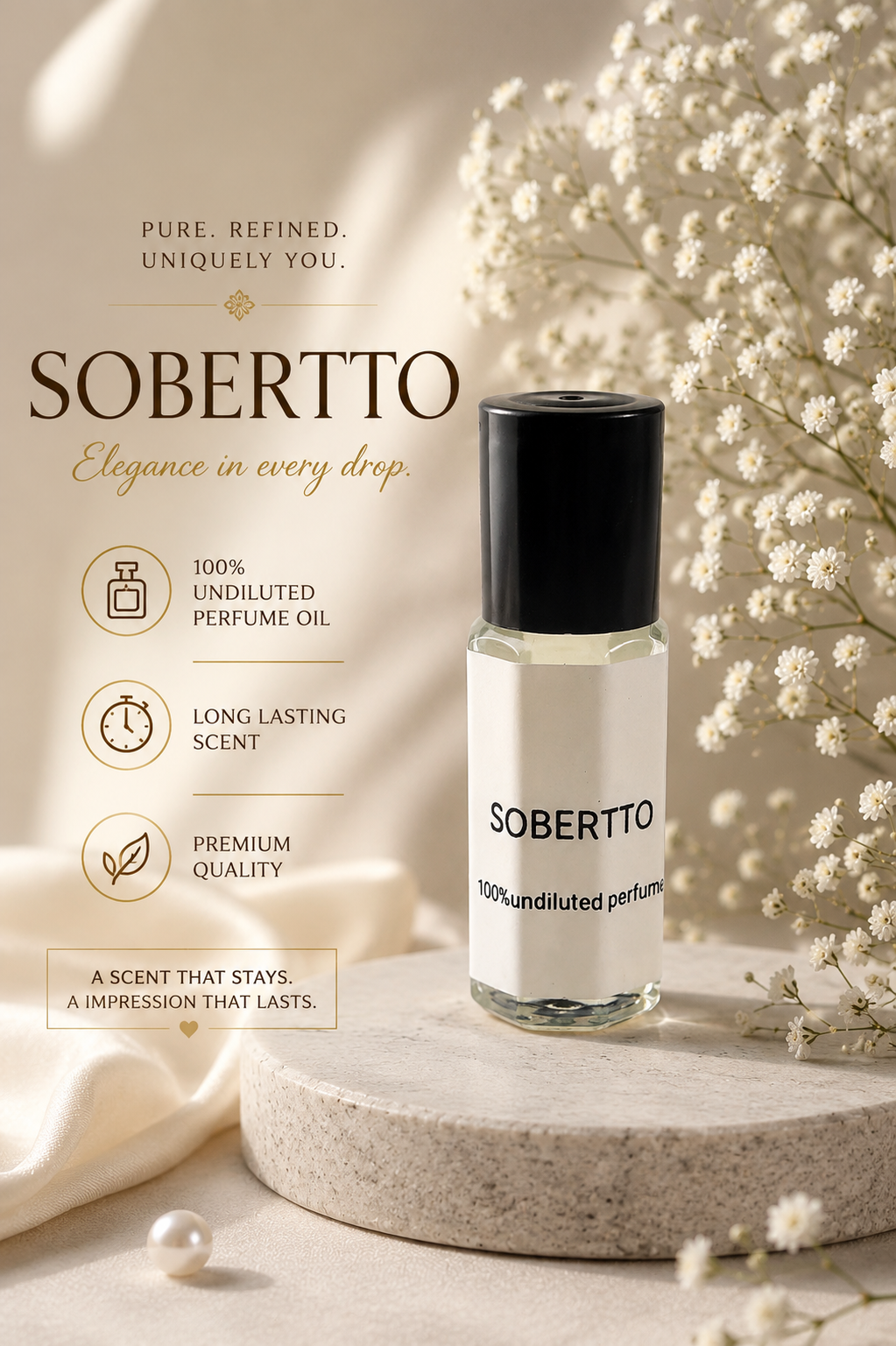 Sobertto undiluted perfume oil