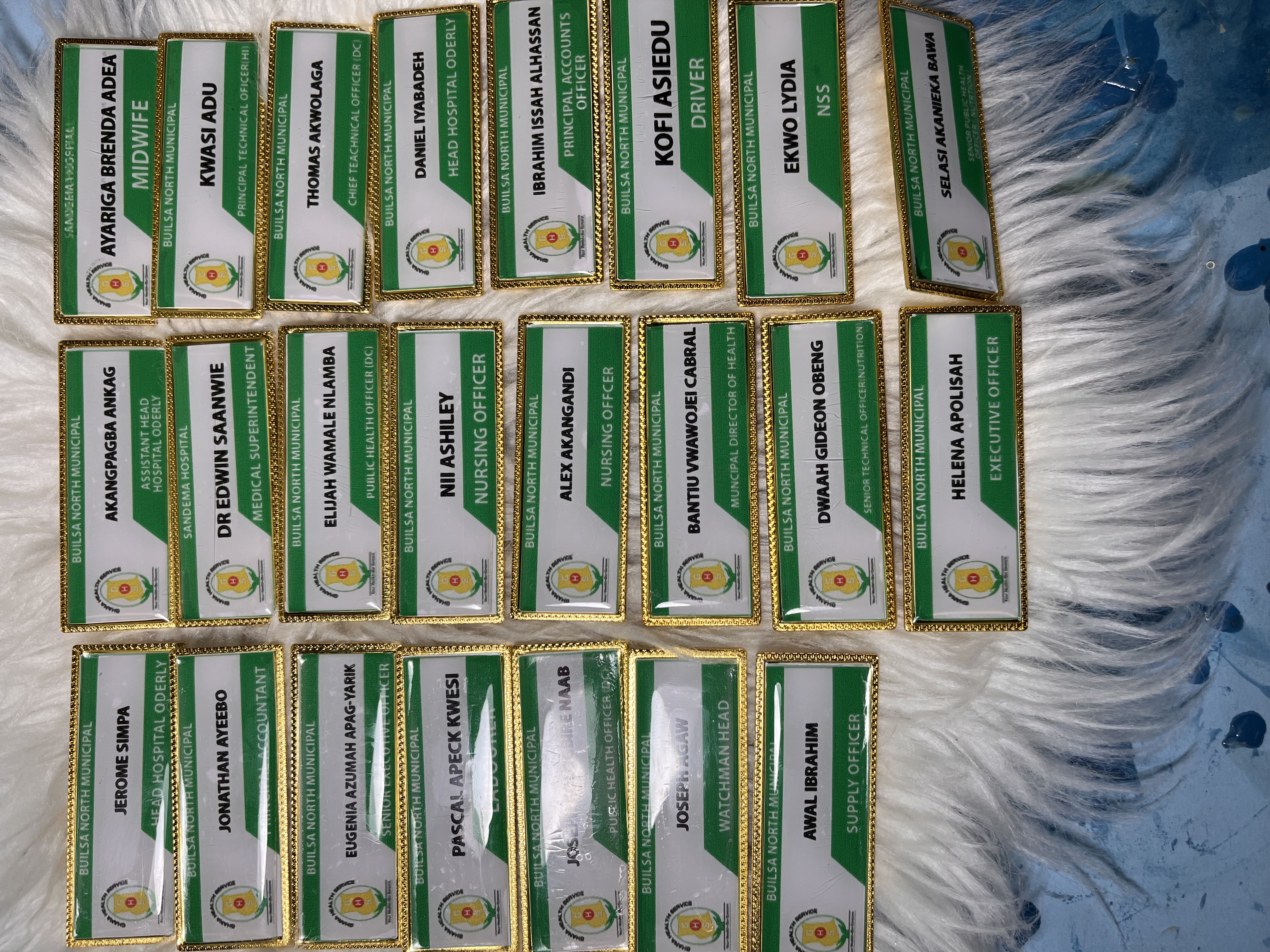 Name tags