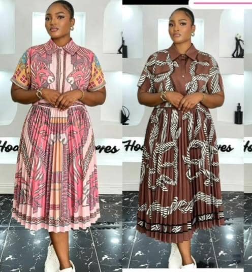 Pleated Skirt and Top