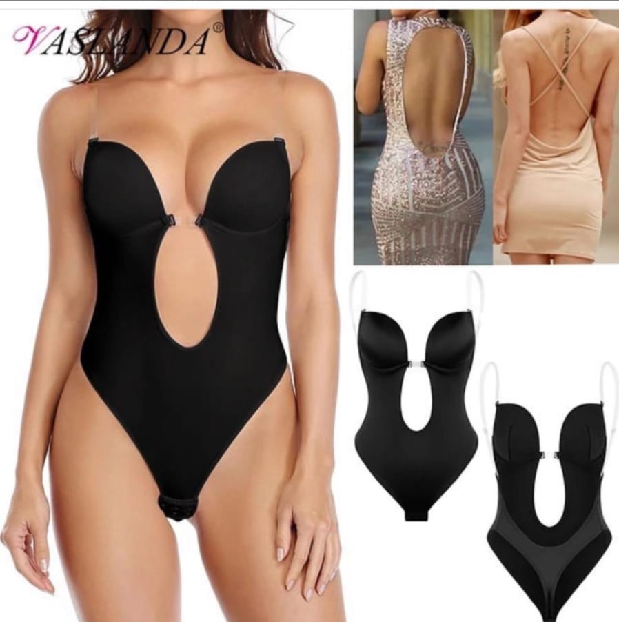 Backless bodysuit