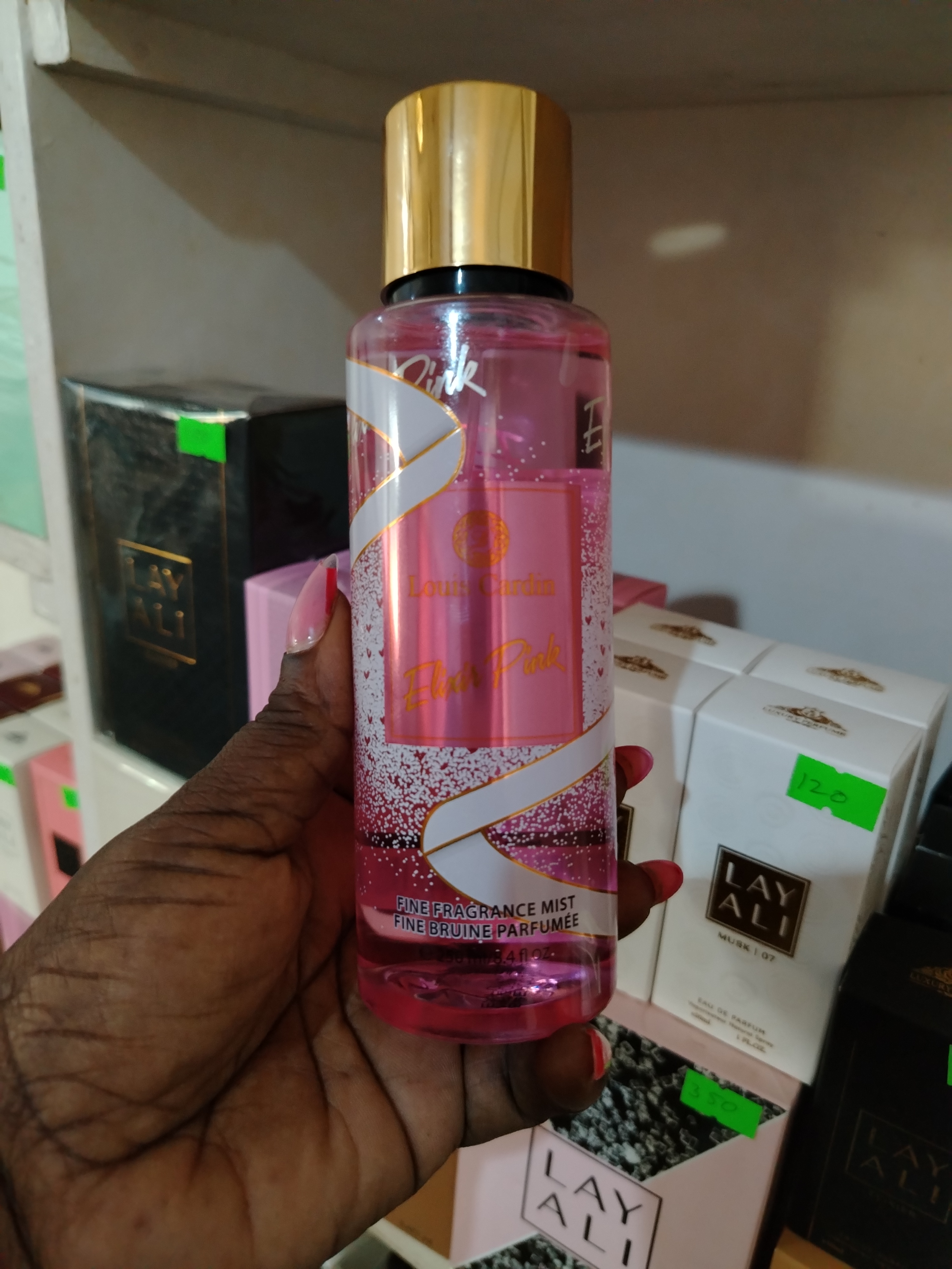 Louis Cardin body splashes