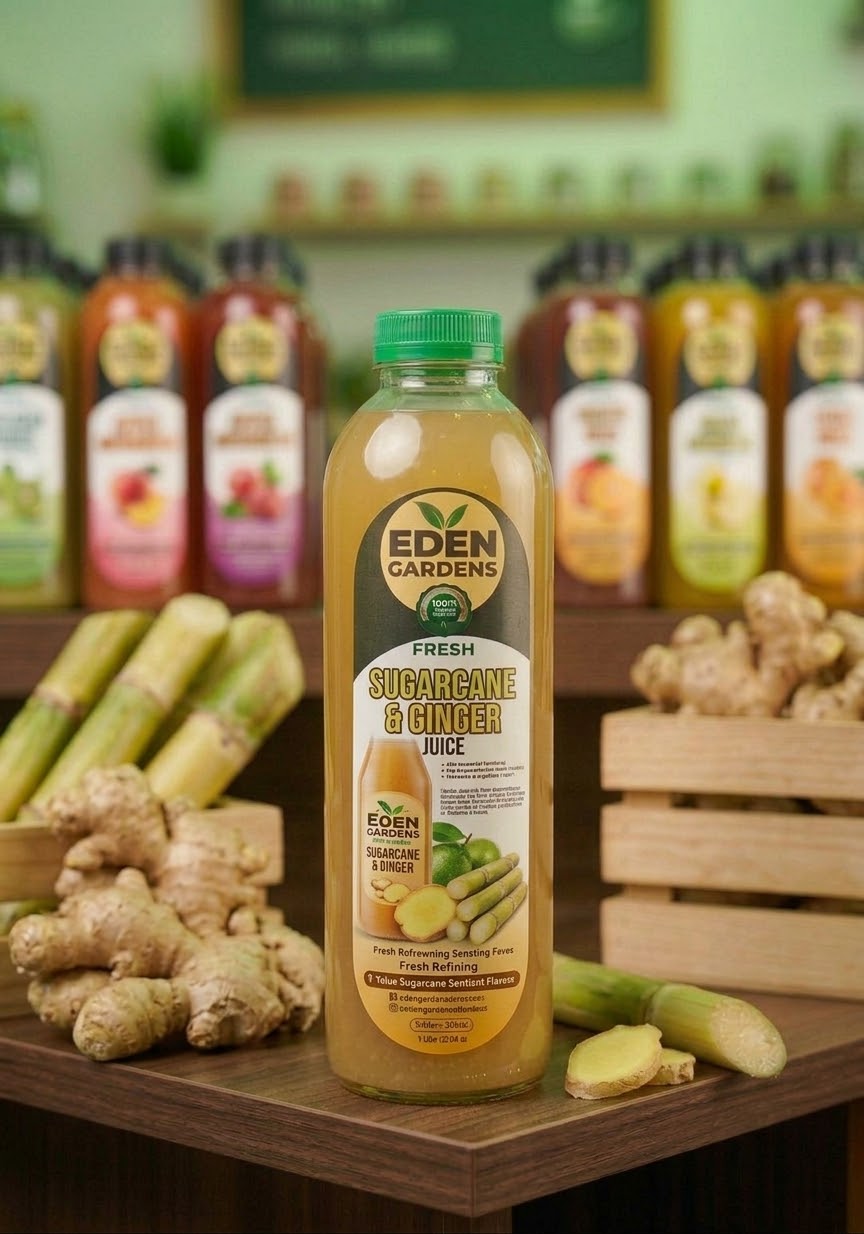 Sugarcane+ginger juice