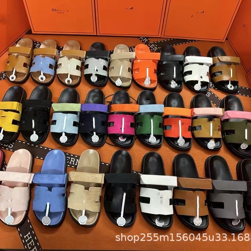 Hermes slippers men