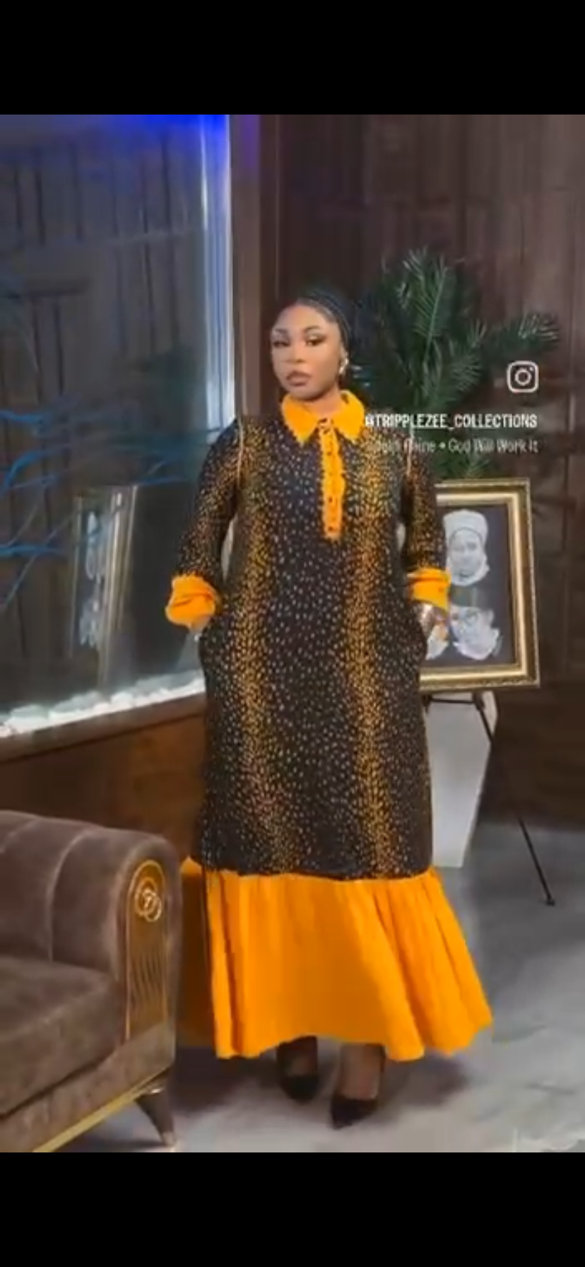 Straight dress