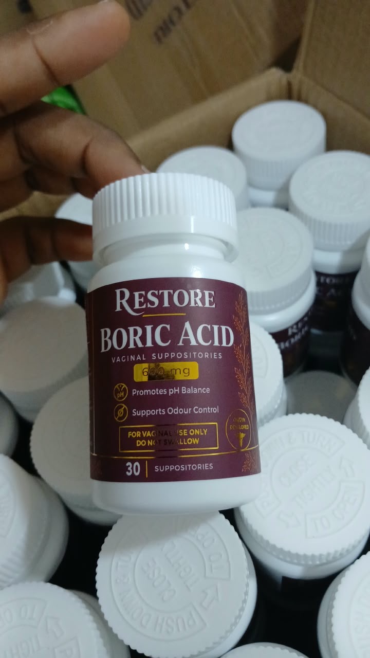 Boric acid suppositories